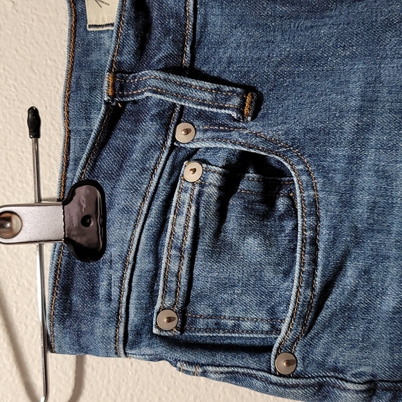 MADEWELL STRAIGHT LEG HIGH WAISTED DENIM BLUE MOM JEANS ECO SLIM BOYJEAN PANT 26 - Picture 3 of 16
